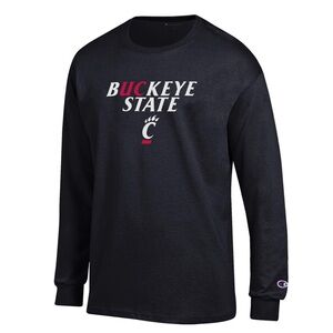 Champion University of Cincinnati Bearcats T-Shirt L/S Tee Shirt 2XL XXL New